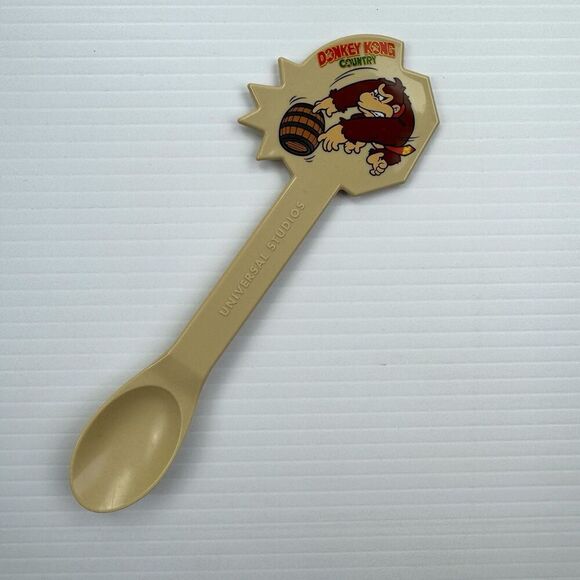 Donkey Kong Spoon Universal Epic Universe Limited Edition Super Nintendo World - Picture 2 of 7